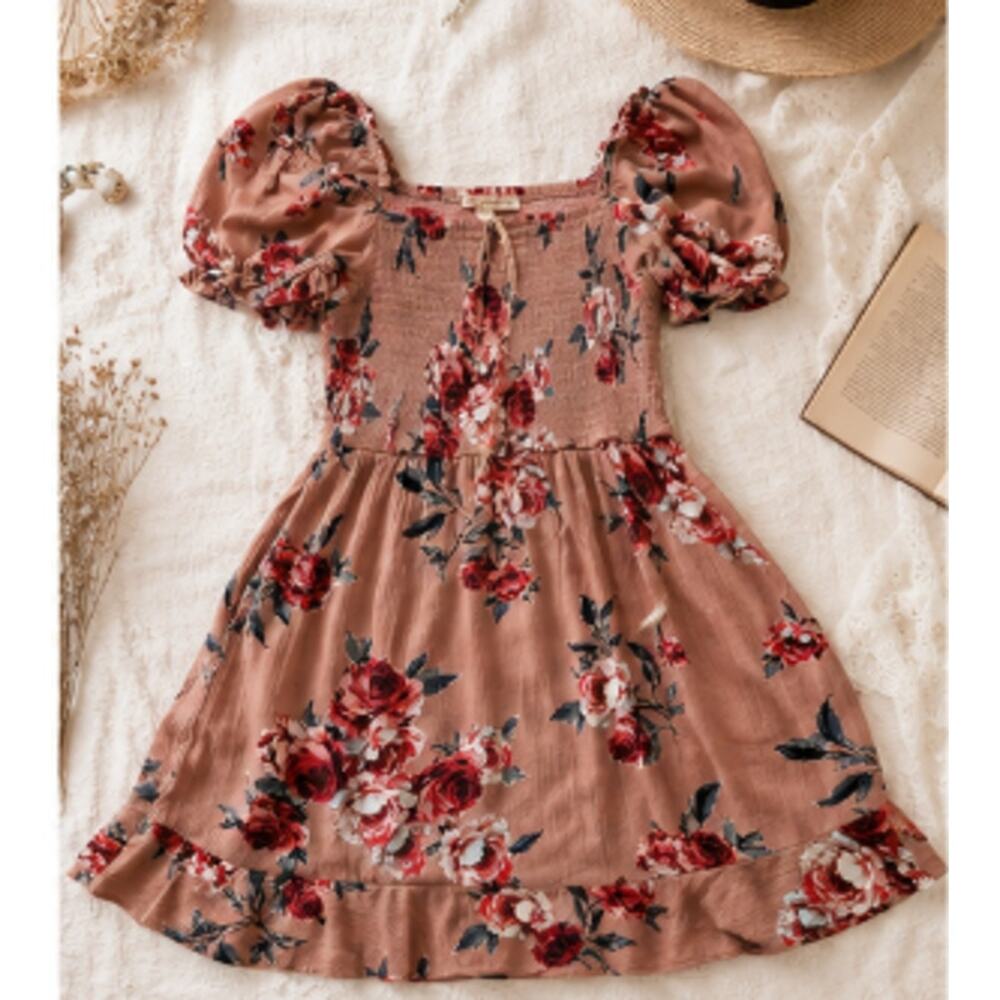 B.O.G. Collective Floral Cottagecore Dress | Coquette Fairycore Boho - Picture 2 of 6